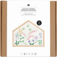 Load image into Gallery viewer, Rico Designs Flower Meadow cross stitch kit