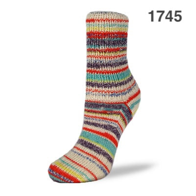 Rellana Garne: Flotte Sock Lovely Cotton Blend 4-ply Sock Yarn