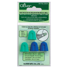 Load image into Gallery viewer, Clover Point Protectors for Circular Needles
