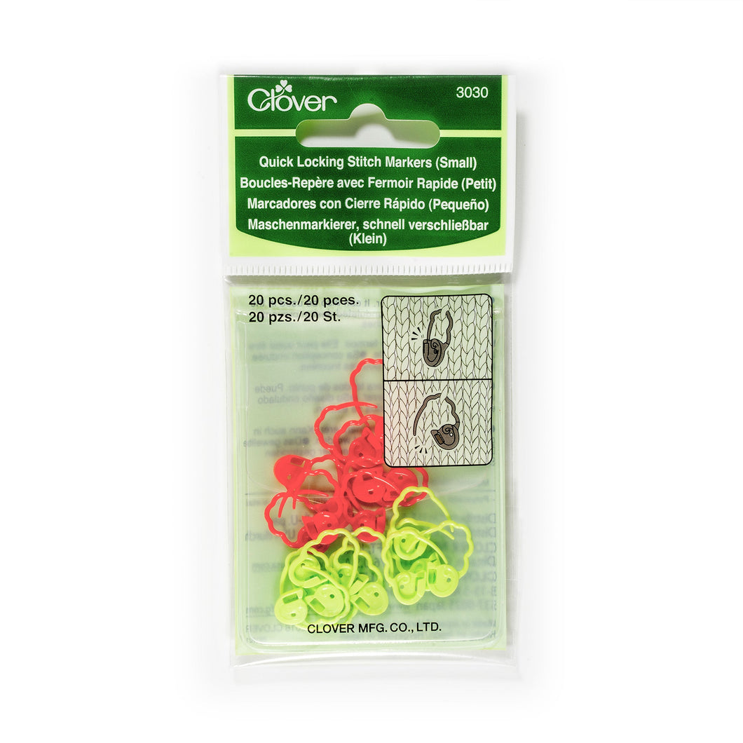 Clover Quick Locking Stitch Markers (small)