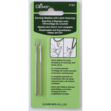 Load image into Gallery viewer, Clover Darning / Repair Needles with Latch Hook Eye
