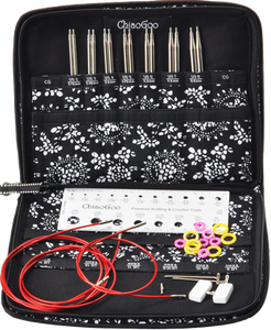 ChiaoGoo TWIST Red Lace SMALL Interchangeable Circular Needle Set - 13 cm (5") Tips [7500-S]