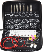 Load image into Gallery viewer, ChiaoGoo TWIST Red Lace SMALL Interchangeable Circular Needle Set - 13 cm (5&quot;) Tips [7500-S]
