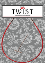 Load image into Gallery viewer, ChiaoGoo Twist Red Cables: Mini (for sizes 1.5 mm through 2.5 mm)
