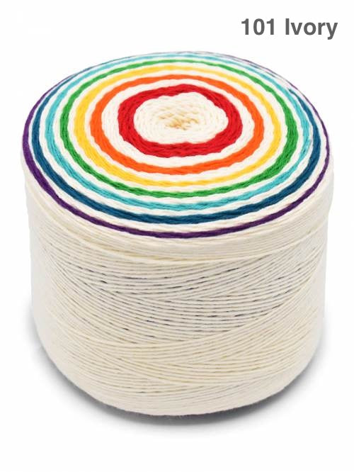 Queensland Collection Rainbow Cake Self-Striping Organic Cotton