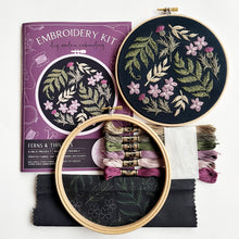Load image into Gallery viewer, Forals and Floss Embroidery Kits
