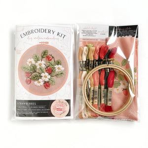 Forals and Floss Embroidery Kits