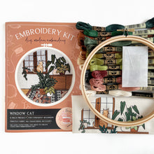 Load image into Gallery viewer, Forals and Floss Embroidery Kits
