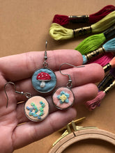 Load image into Gallery viewer, DIY Embroidered Earrings Kit by M Creative J
