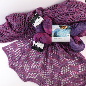 Handmaiden Stormwater Shawl Kit