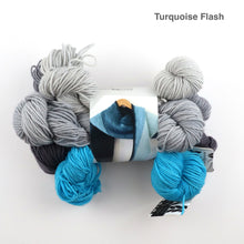 Load image into Gallery viewer, Handmaiden Casbah 5-ply Gradient Wrap Kit: &quot;Ray of Light&quot; Edition
