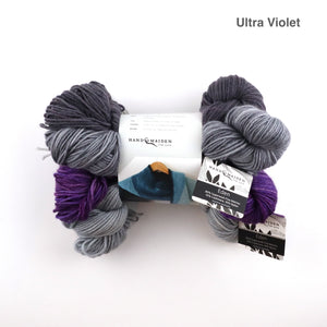 Handmaiden Casbah 5-ply Gradient Wrap Kit: "Ray of Light" Edition