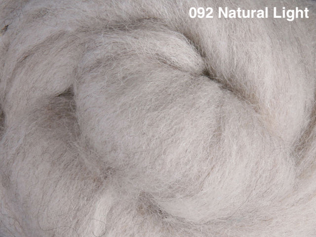 Ashford Undyed Corriedale Fibre For Spinning and Felting