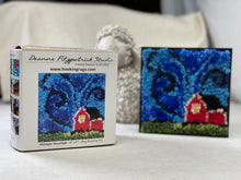 Load image into Gallery viewer, Deanne Fitzpatrick Studio 15cm x 15cm / 6"x6" rug hooking kits
