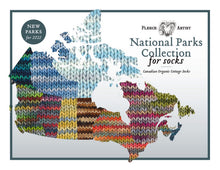 Load image into Gallery viewer, Fleece Artist Organic Cottage Socks National Parks Collection
